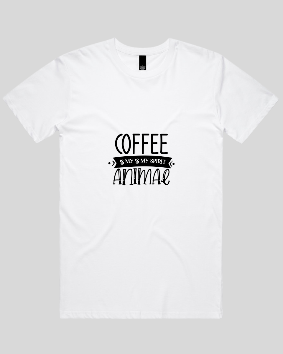Coffee Is my Is My Spirit Animal Men's T-Shirt