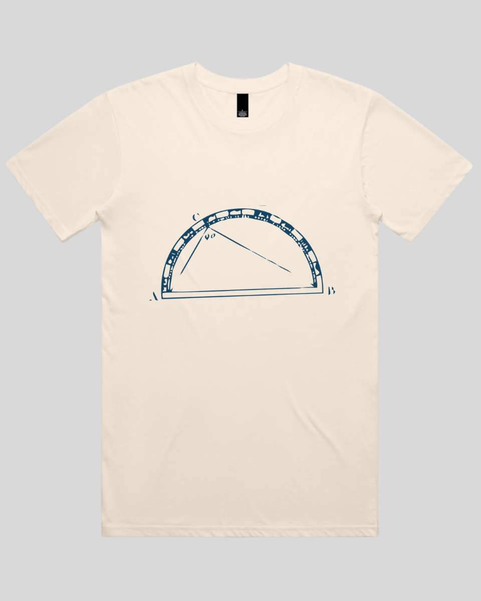 Geometric Logic Print Men's T-Shirt
