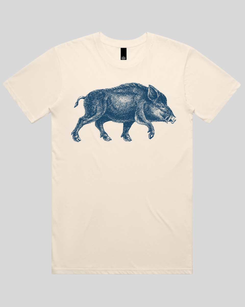 Vintage Hog Sketch Men's T-Shirt