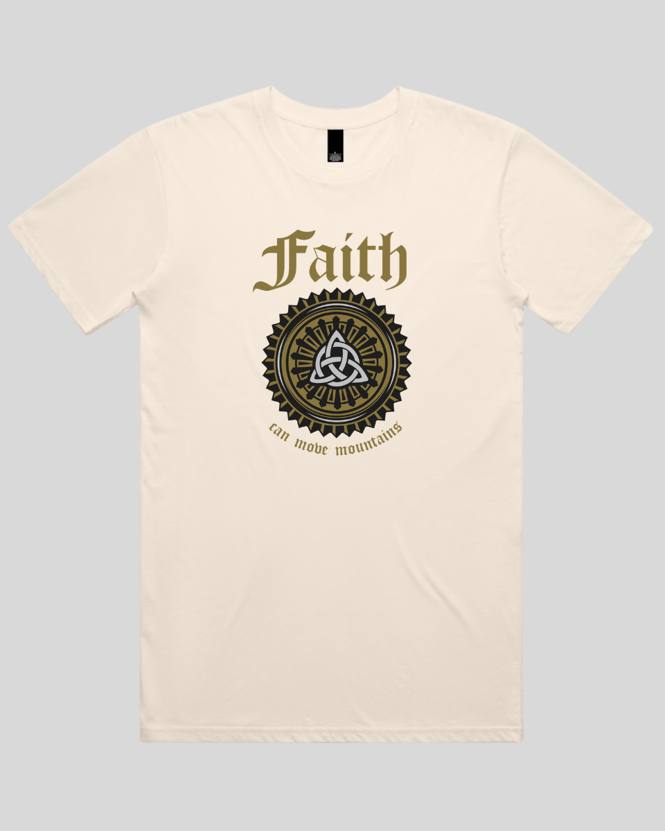 Faith Can Move Mountains Men's T-Shirt