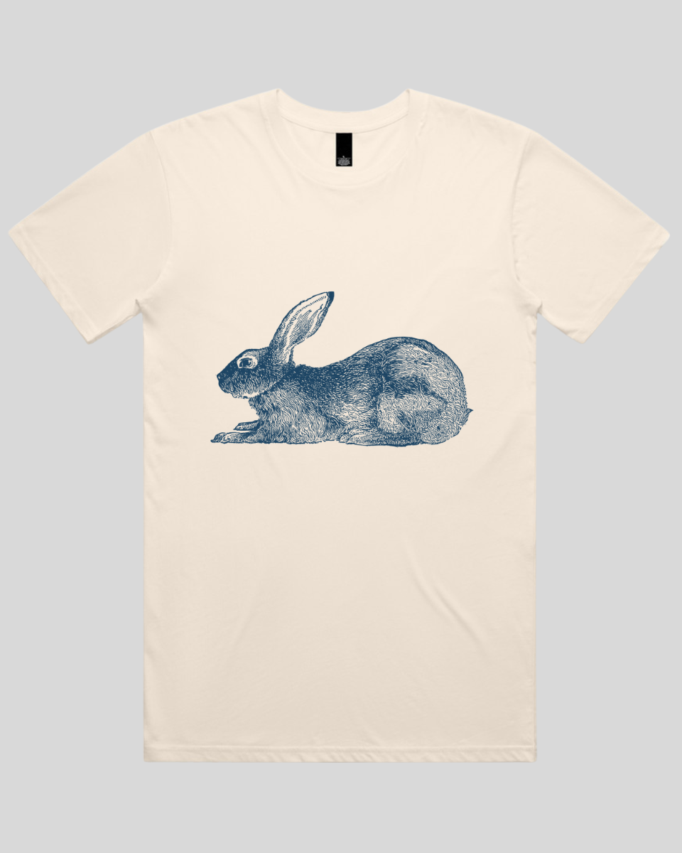 Rabbit Sitting Men T-Shirt
