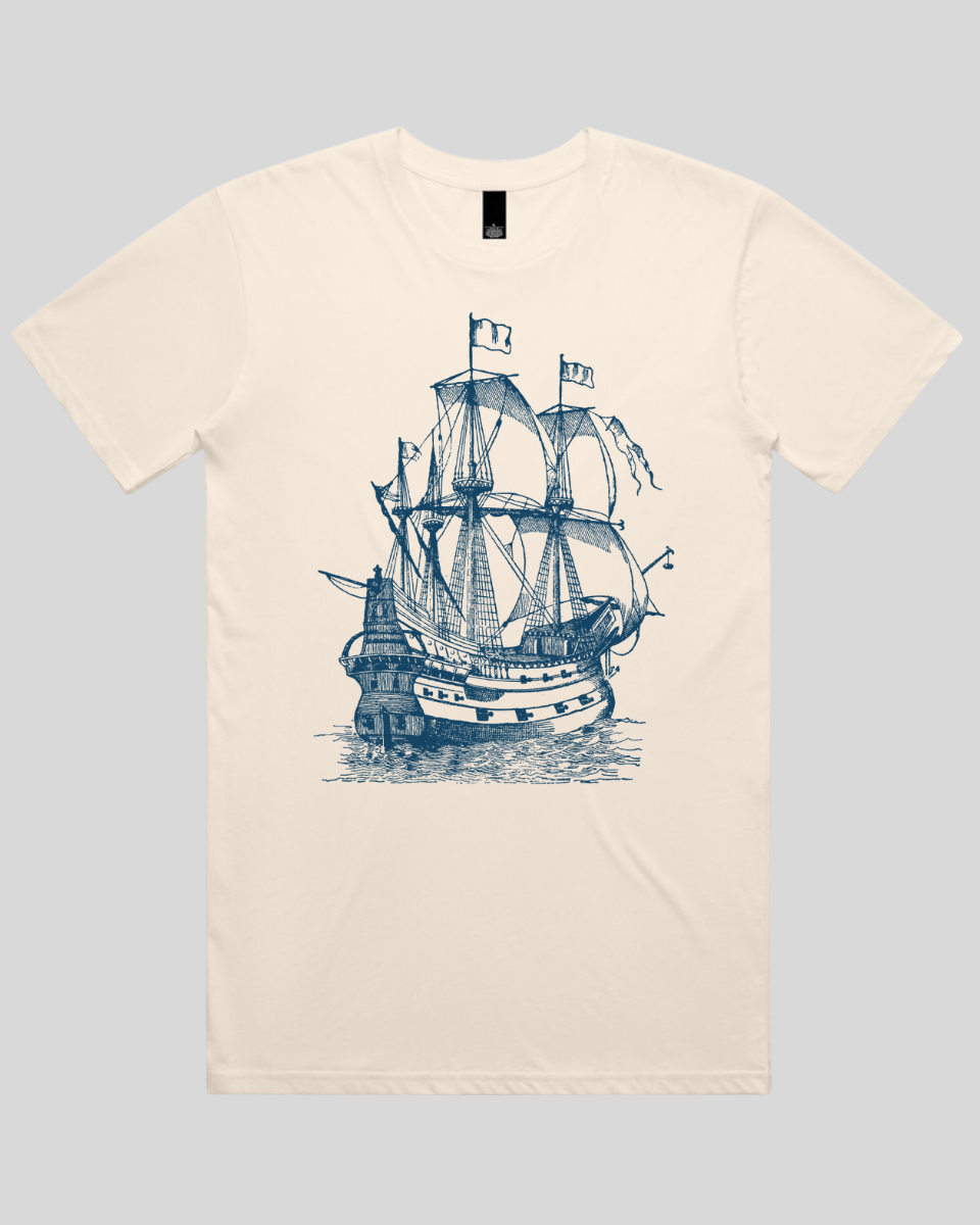 Warlord’s Ship Wake Men's T-Shirt