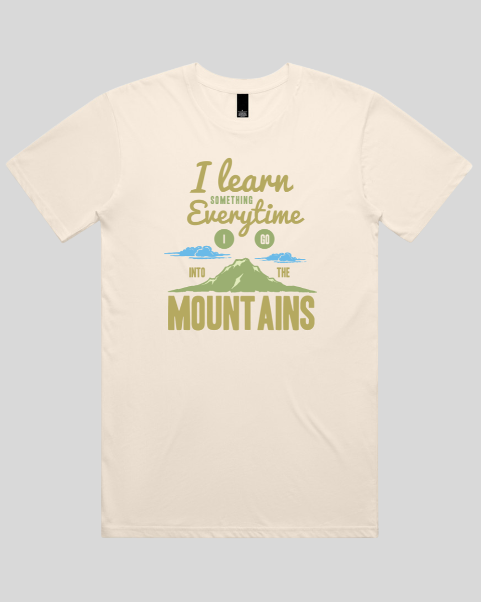 Learn From The Mountains Men's T-Shirt