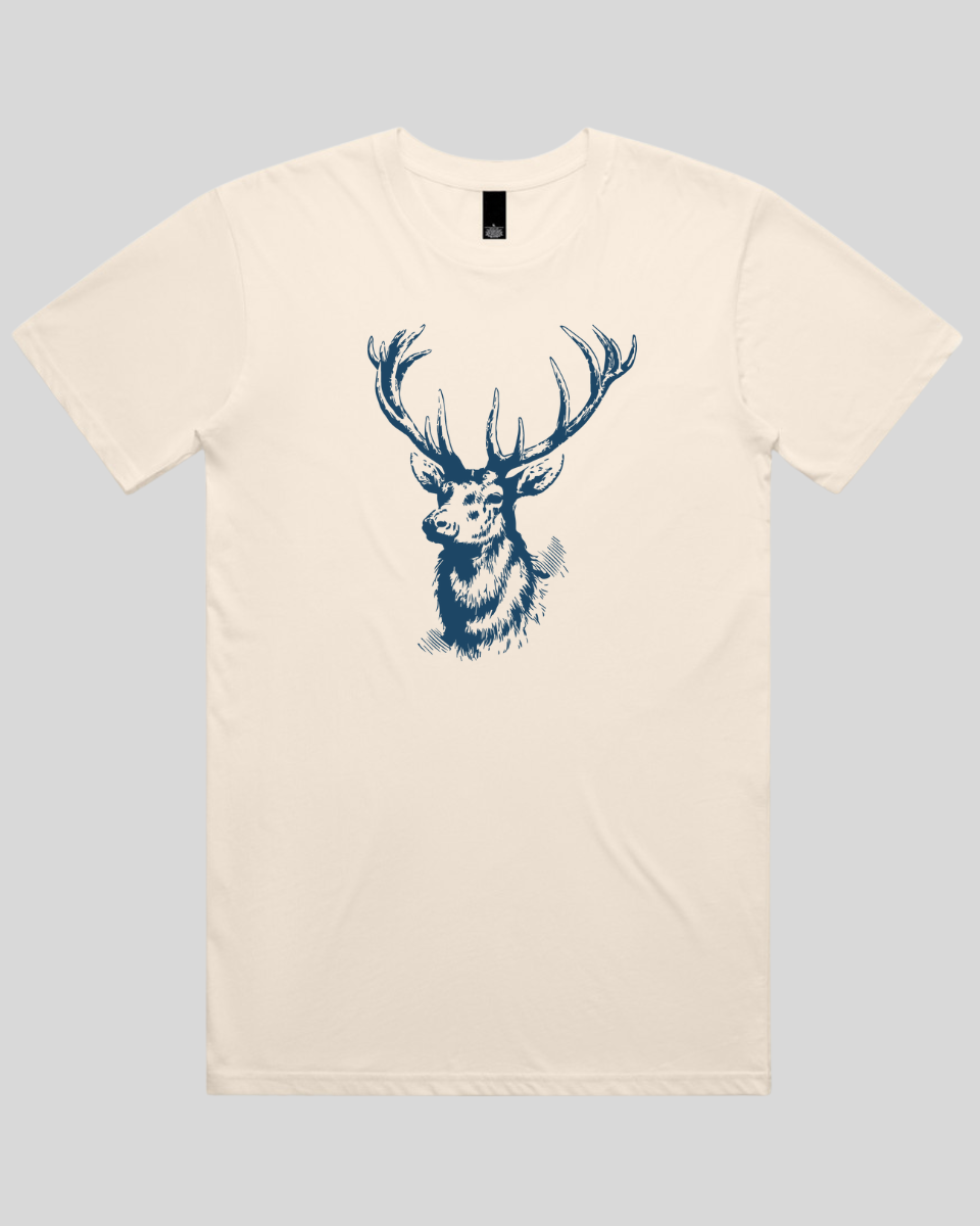 Silent Watcher Stag Men's T-Shirt