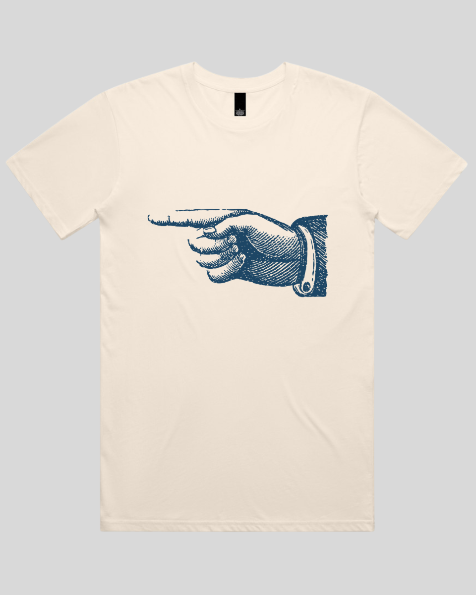 Pointing Finger 2 Men's T-Shirt