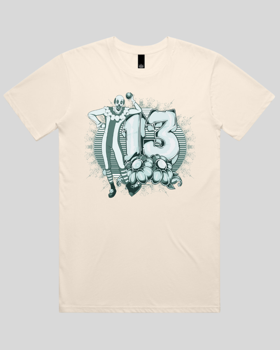 Lucky 13 Clown Men's T-Shirt