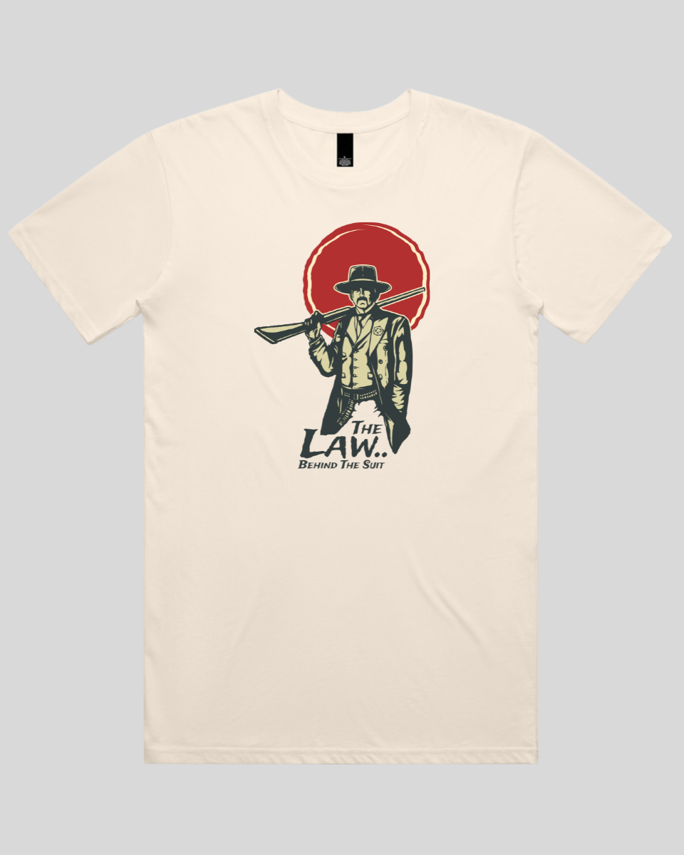 The Law Behind The Suit Men's T-Shirt