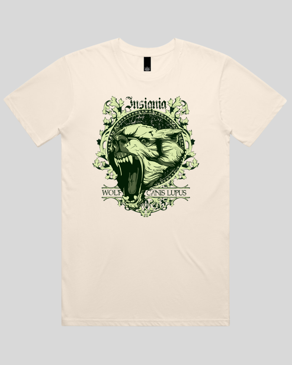 Insignia Wolf Skull Men's T-Shirt