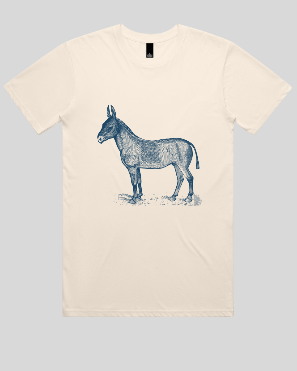 Donkey Drawing Men's T-Shirt