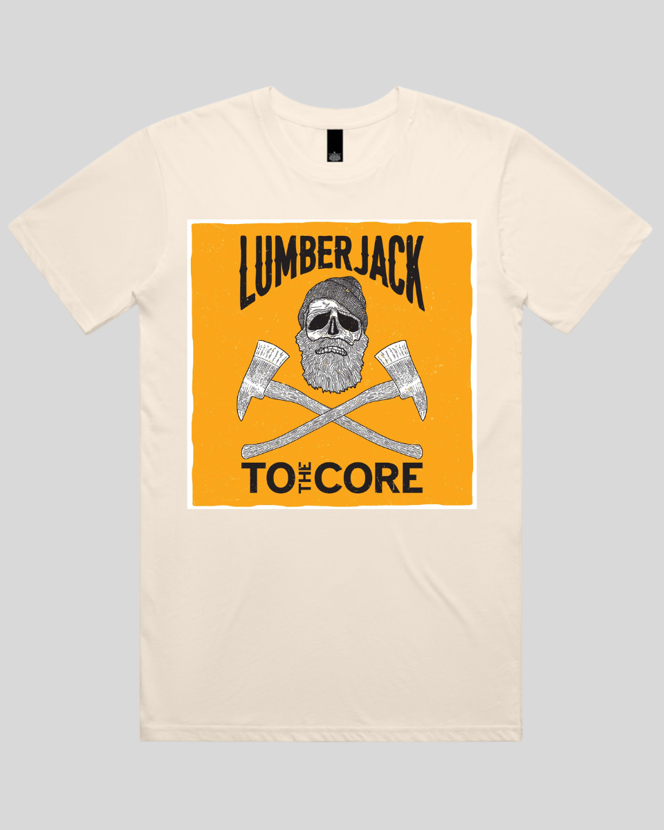 Lumberjack skull 3 Men's T-shirt