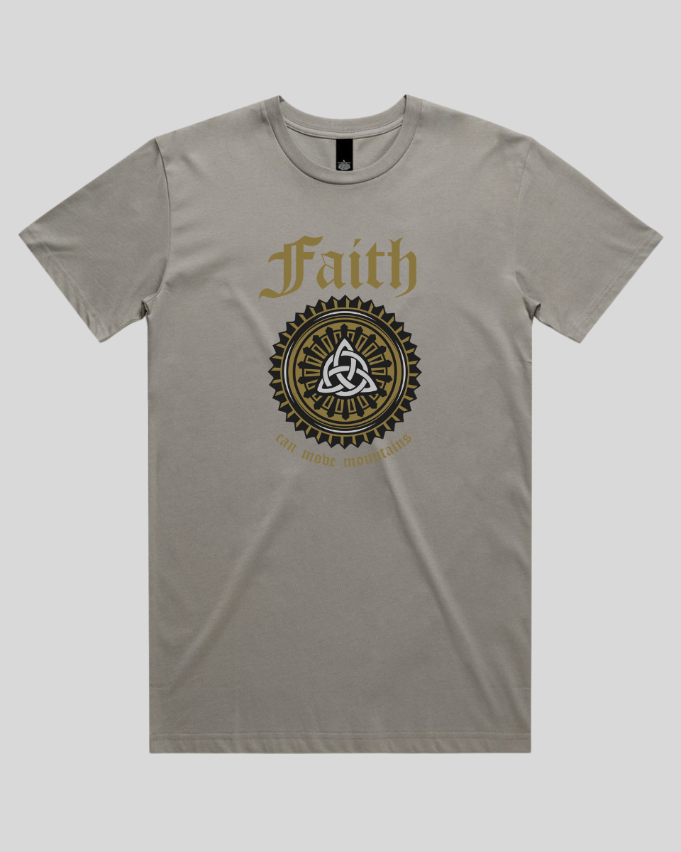 Faith Can Move Mountains Men's T-Shirt