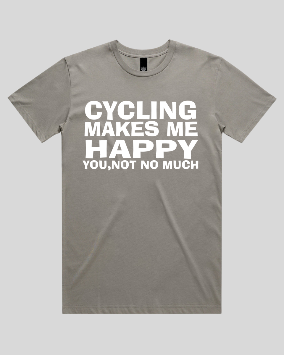 Cycling makes me Men's T-Shirt