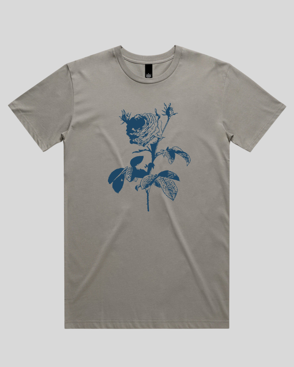 Dark Bloom Rose Men's T-Shirt