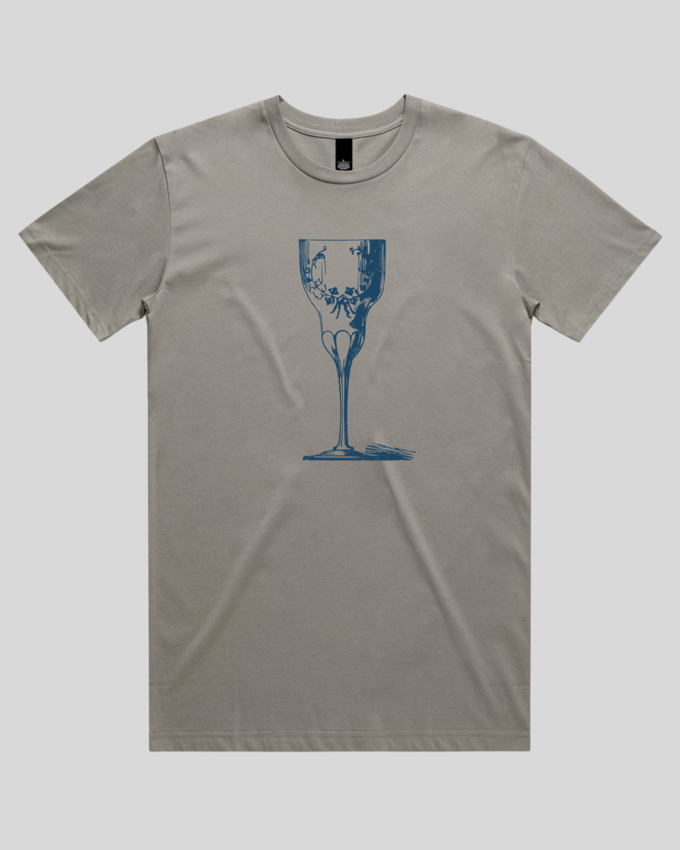 Laced Vine Crystal Glass Men's T-Shirt