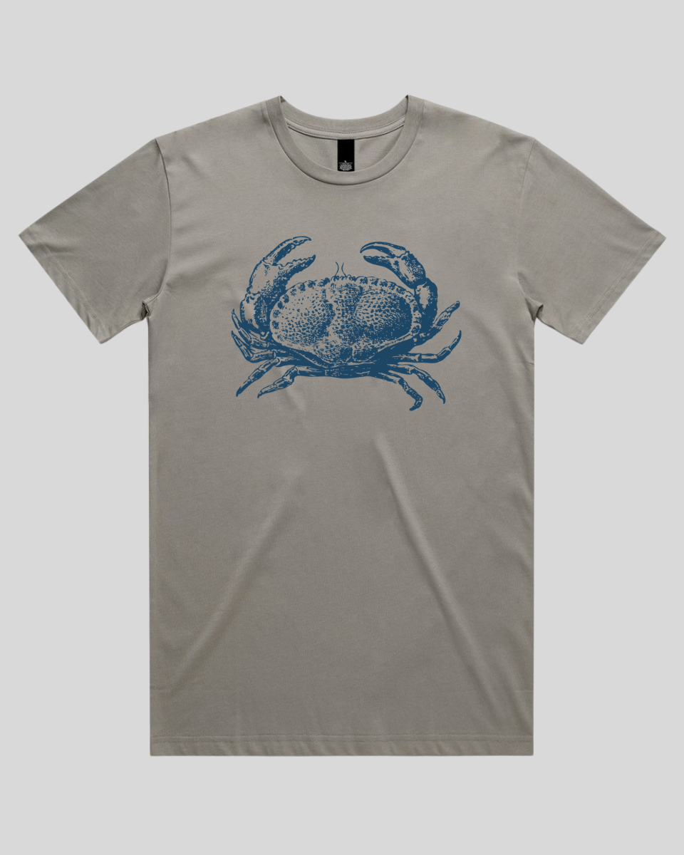 Vintage Coastal Crab Men's T-Shirt
