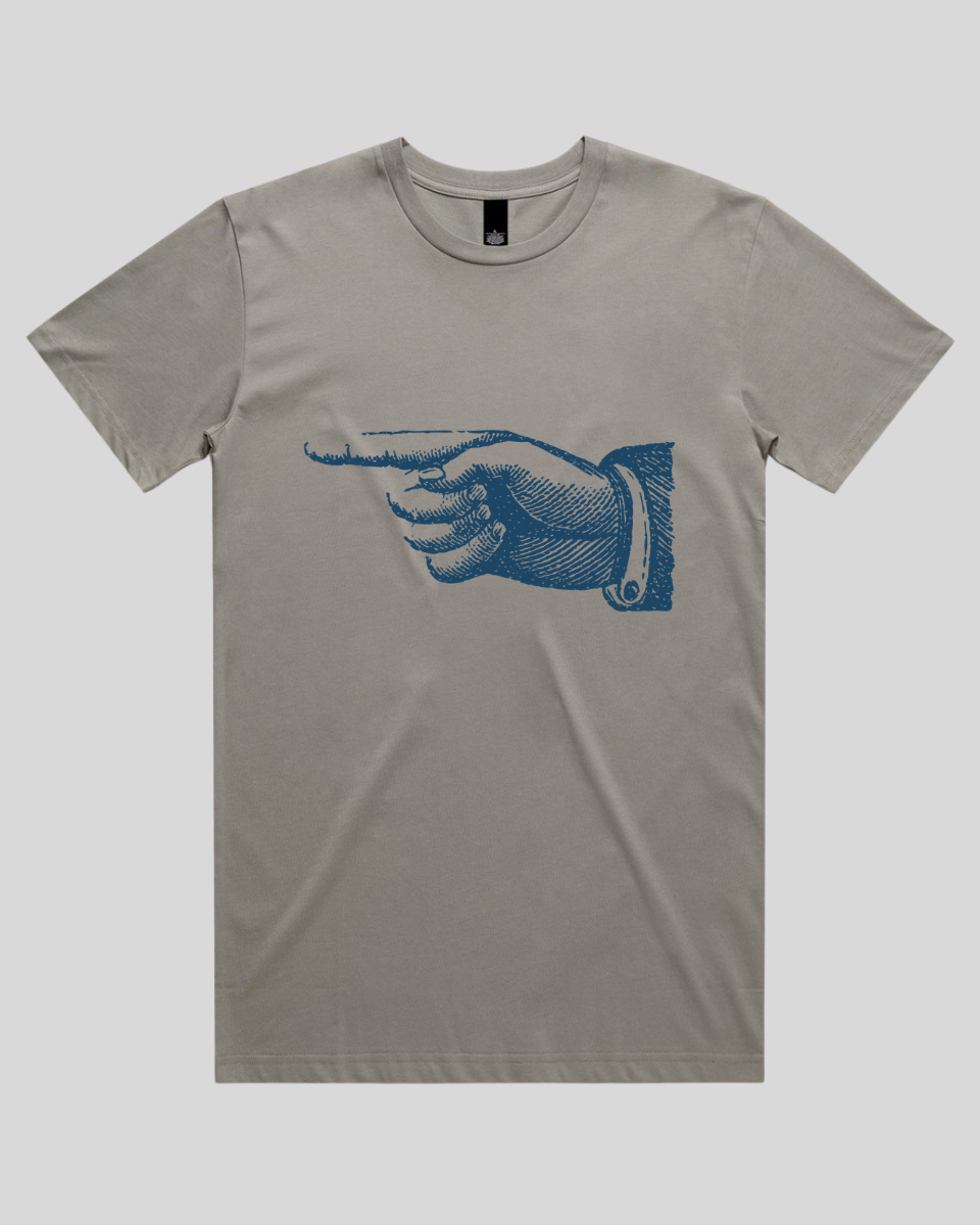 Pointing Finger 2 Men's T-Shirt