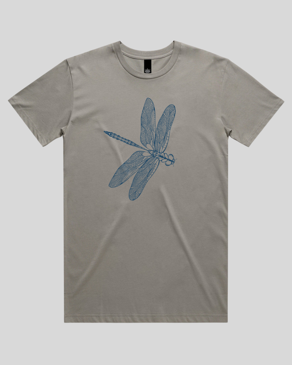 Botanical Dragonfly Art Men's T-Shirt