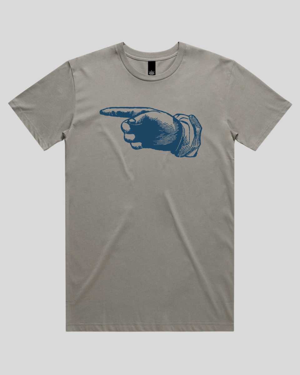 Retro Pointing Hand 2 Men's T-Shirt