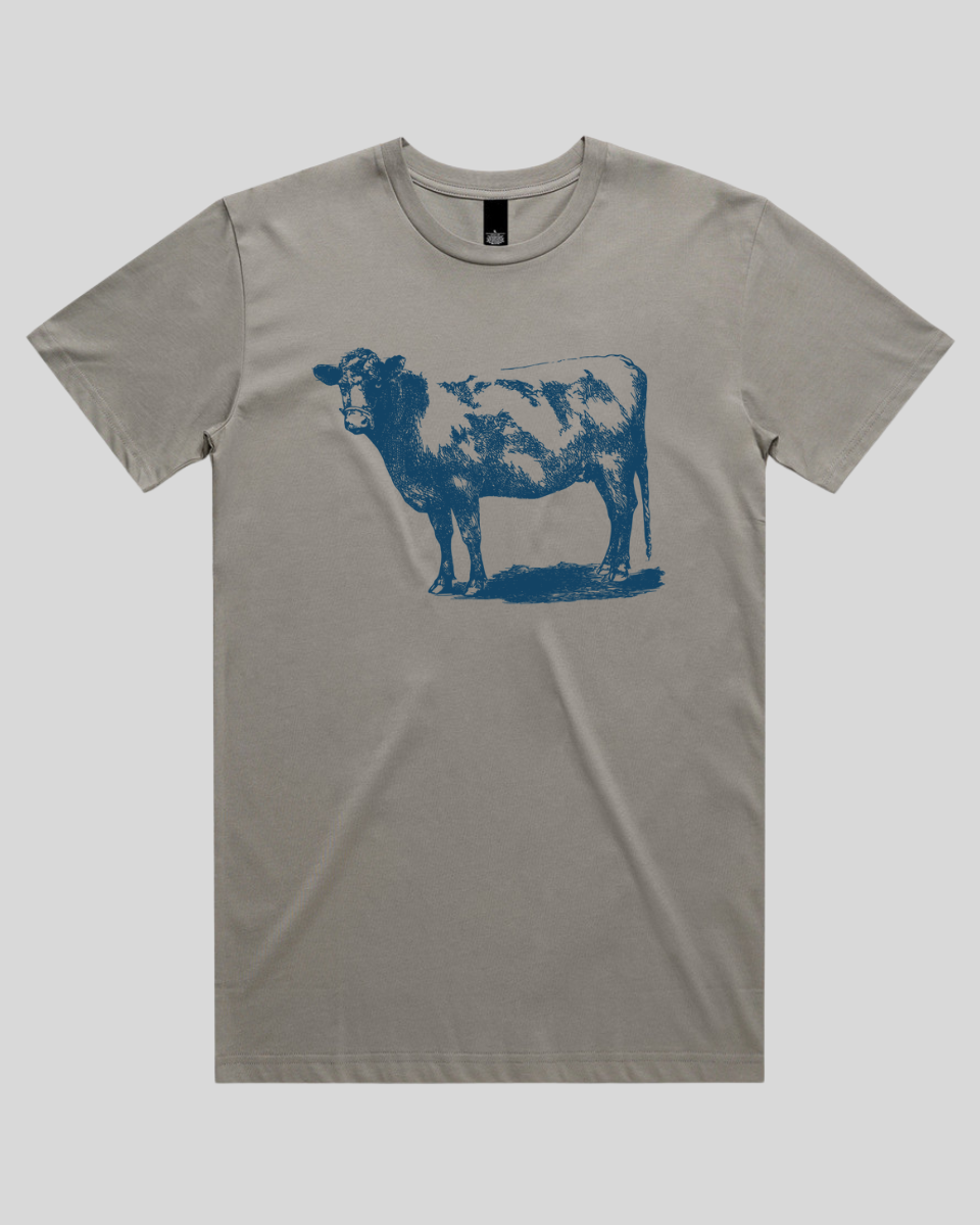 Vintage Farm Cow Men's T-Shirt