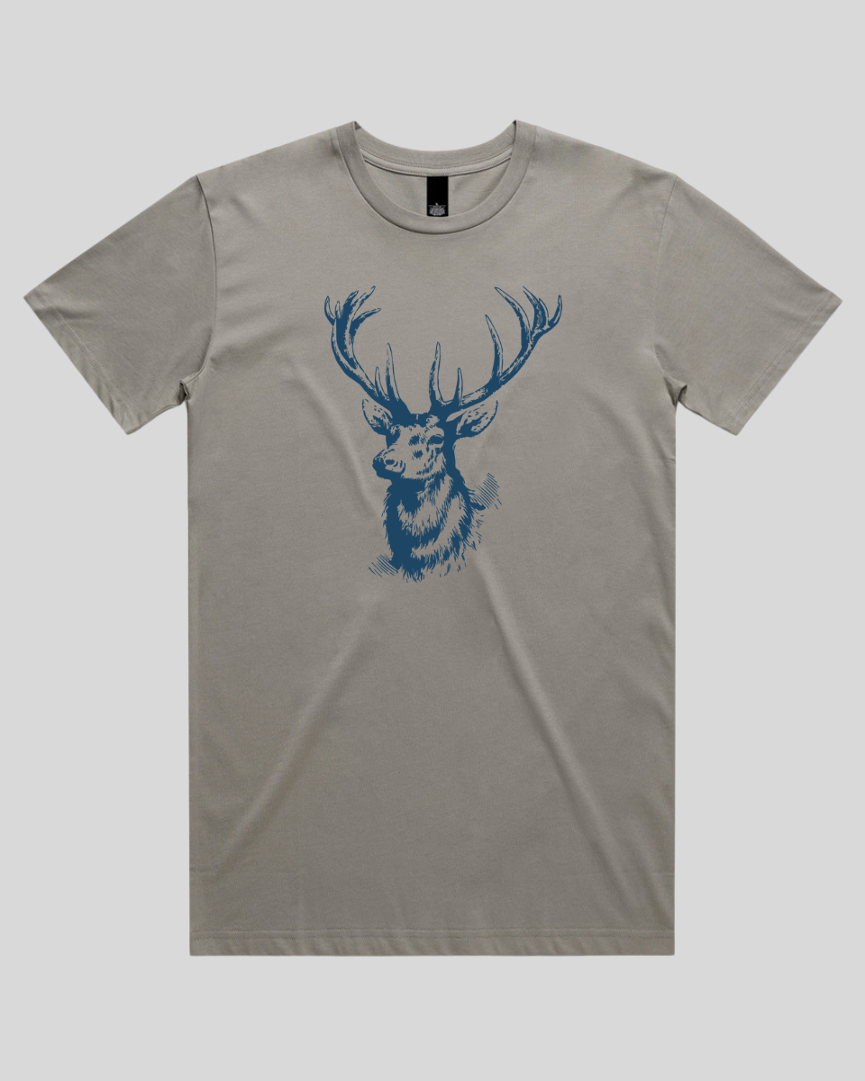 Silent Watcher Stag Men's T-Shirt
