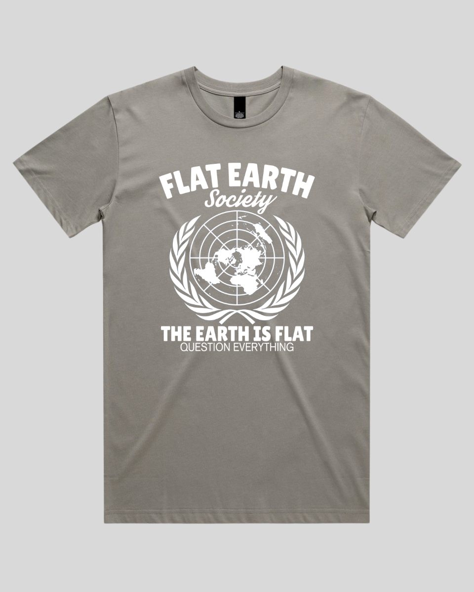 Flat Earth Society Men's T-Shirt
