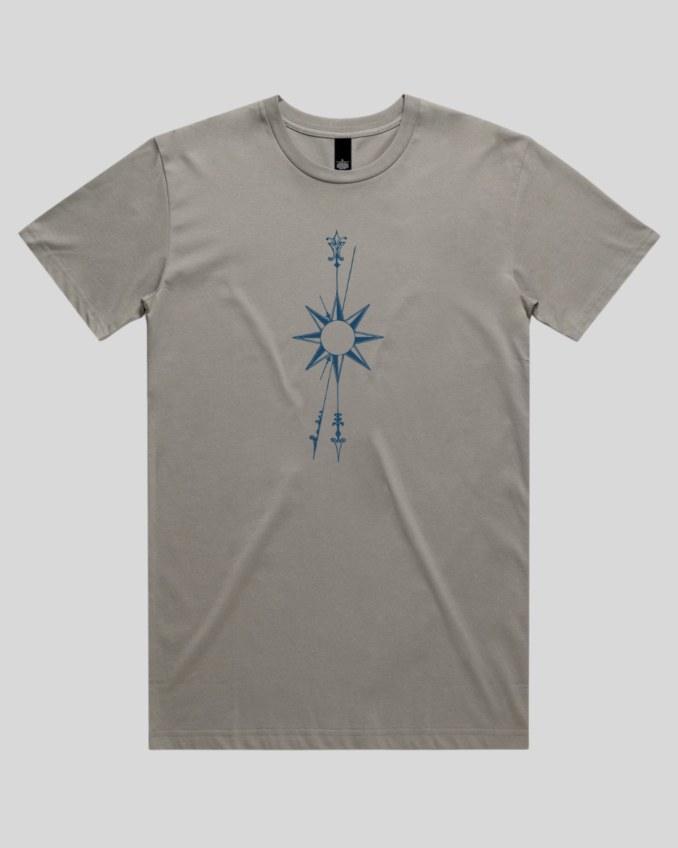 Vertical Compass Rose Men's T-Shirt