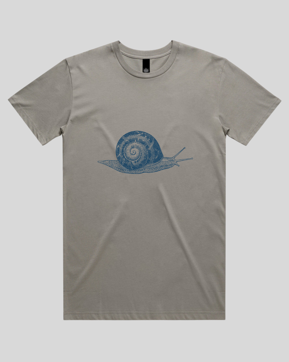Spiral Snail Crawl Men's T-Shirt