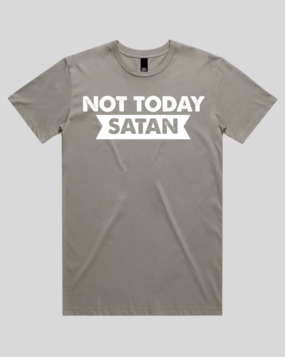 Not Today Satan Men's T-Shirt