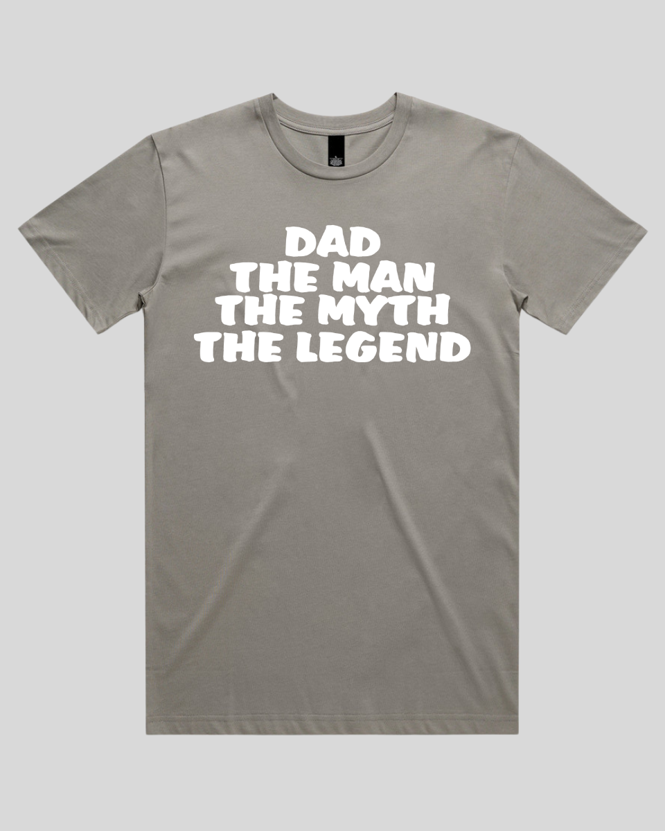 dad the man the myth Men's T-Shirt