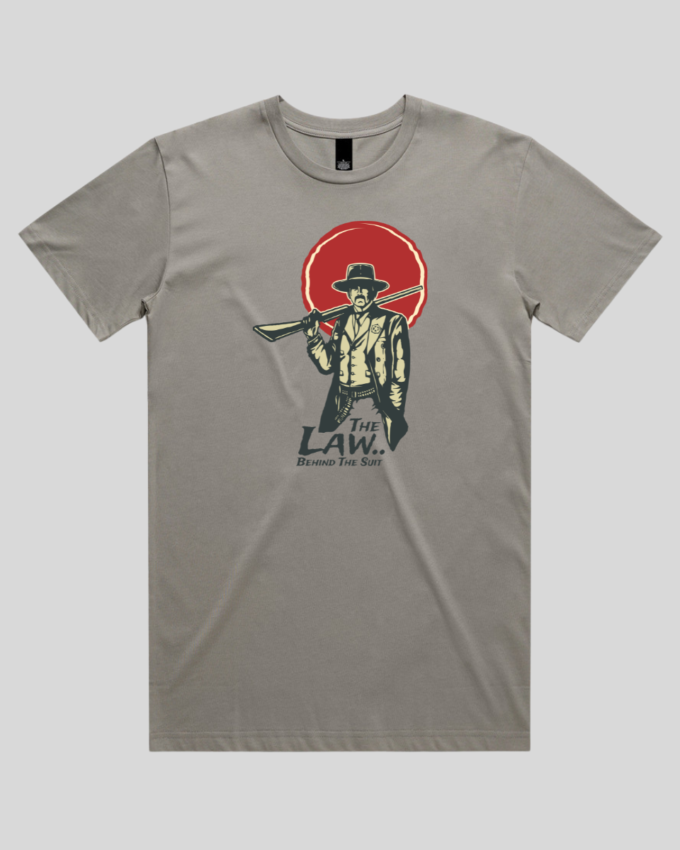 The Law Behind The Suit Men's T-Shirt