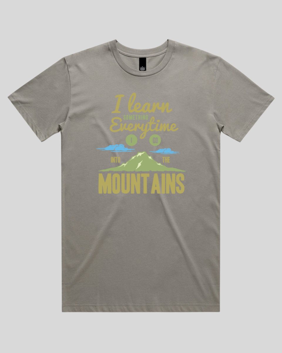 Learn From The Mountains Men's T-Shirt