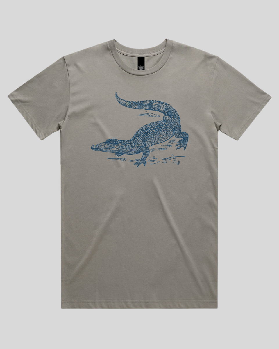 Swamp King Crocodile Men's T-Shirt