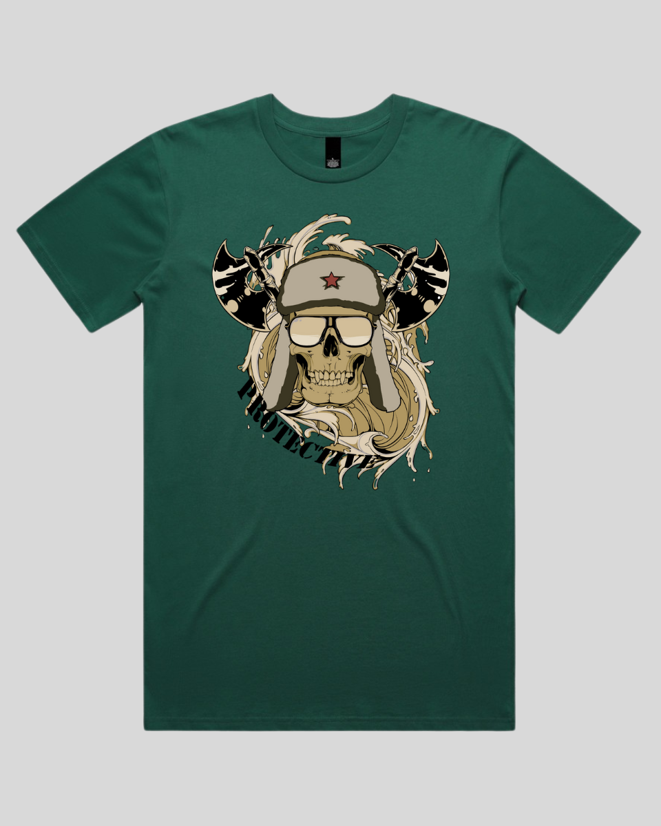 Proactive War Skull Men's T-Shirt