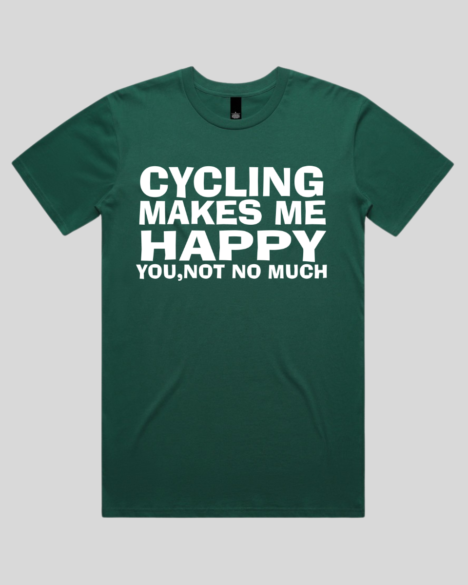 Cycling makes me Men's T-Shirt