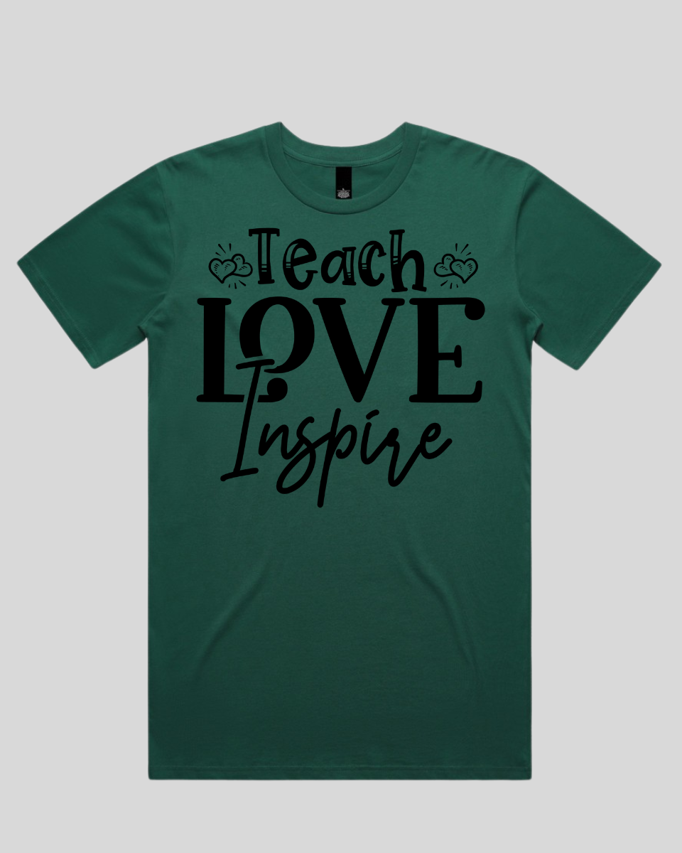Teach love inspire Men's T-Shirt