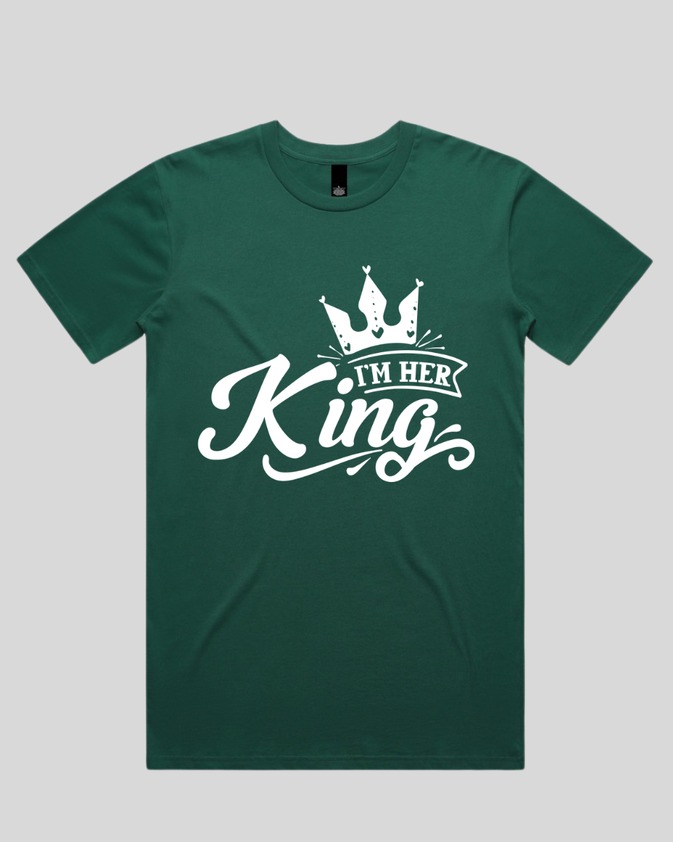 I'm her king Men's T-Shirt