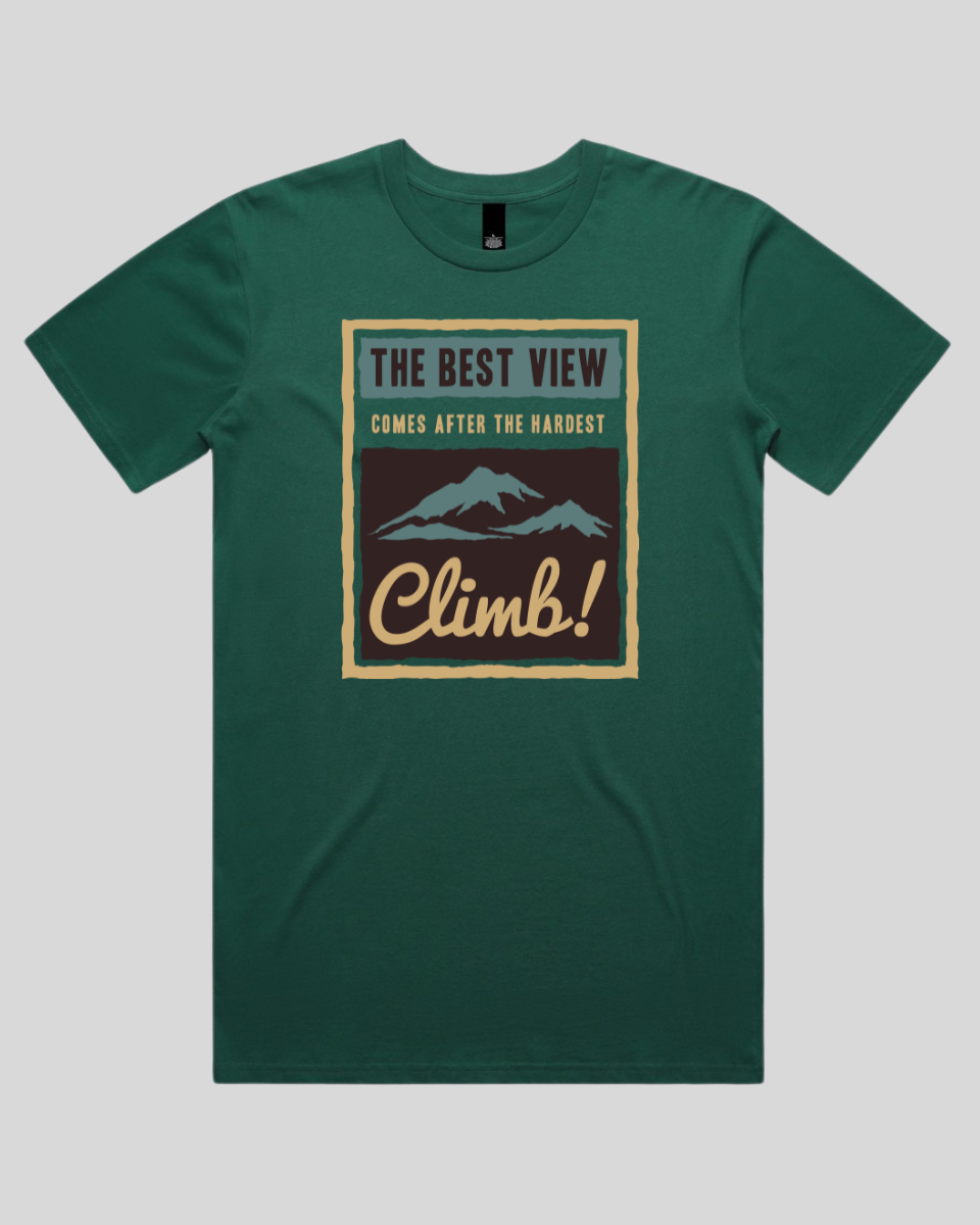 The Hardest Climb Men's T-Shirt