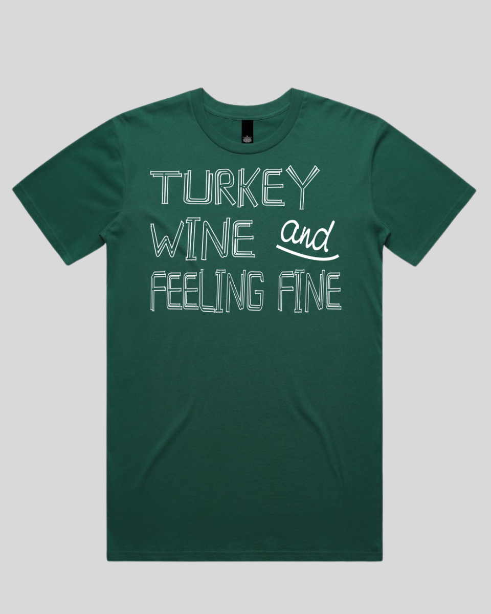 Turkey Wine and Feeling Men's T-Shirt
