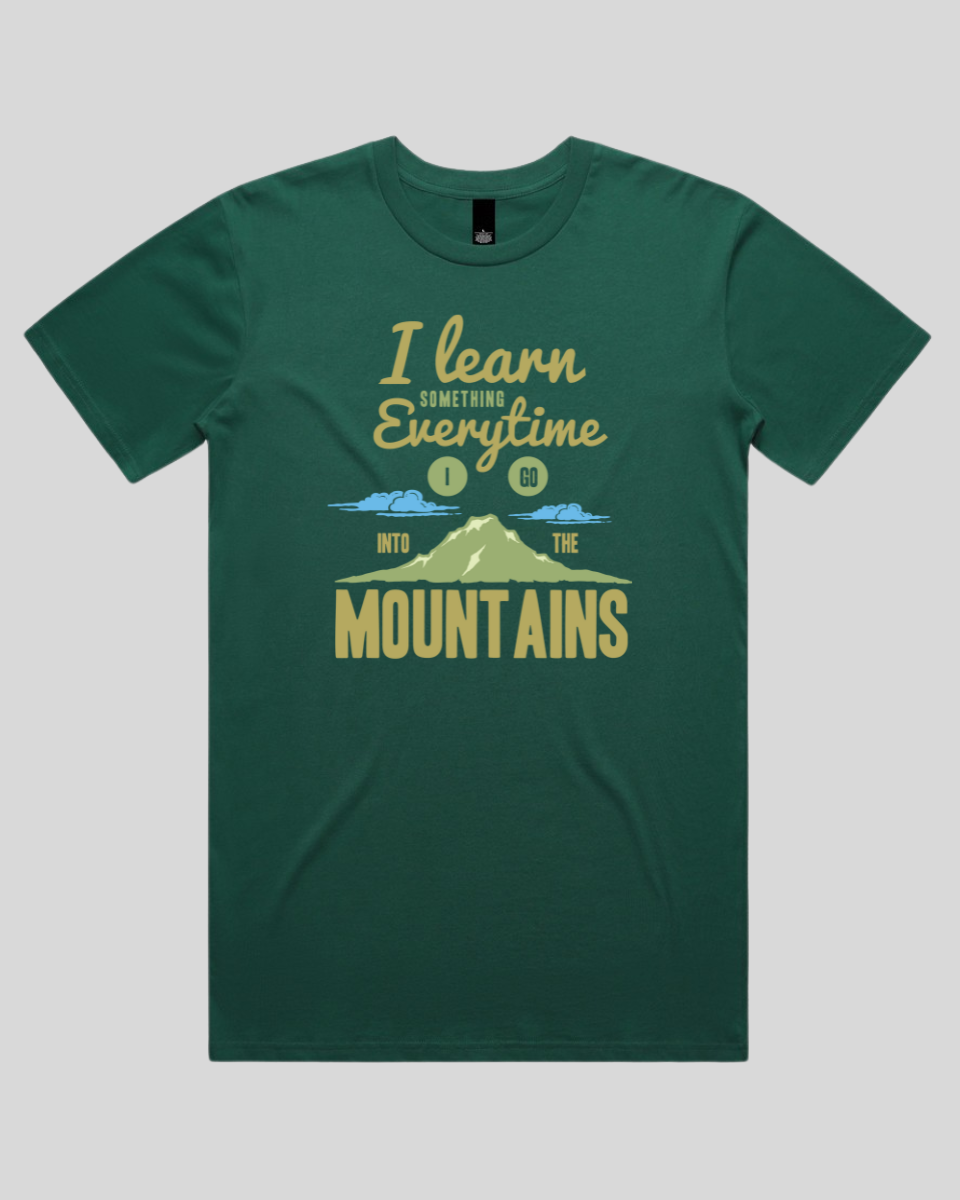 Learn From The Mountains Men's T-Shirt