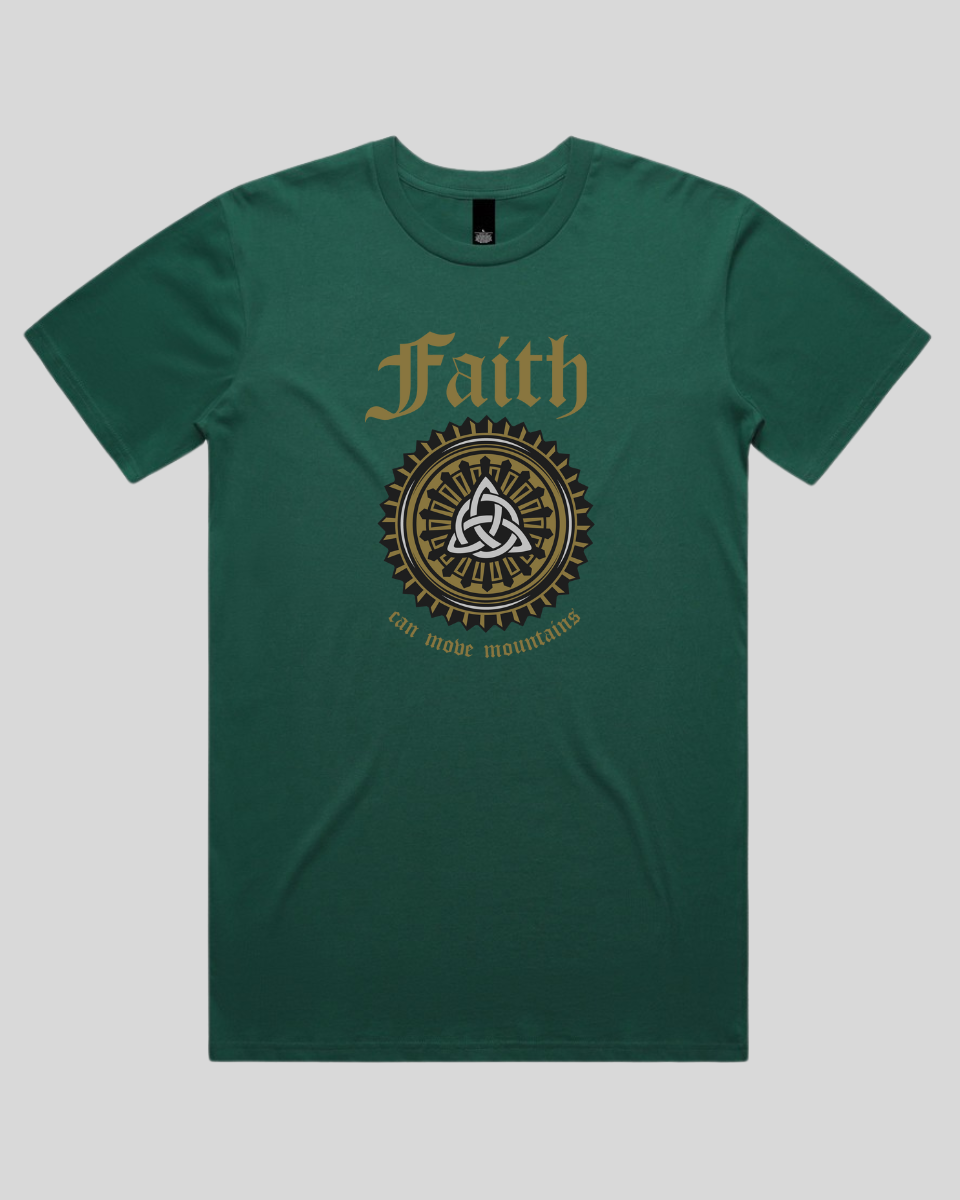 Faith Can Move Mountains Men's T-Shirt