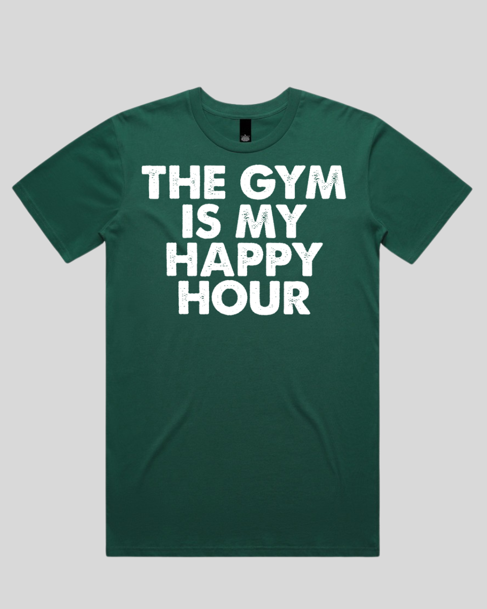 The Gym is My Happy Hour Men's T-Shirt