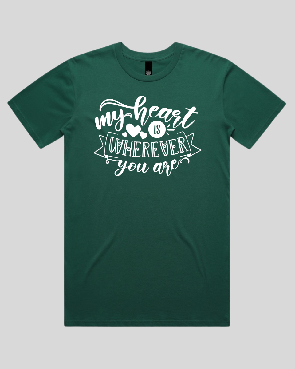 My Heart Is Wherever You Are Men's T-Shirt