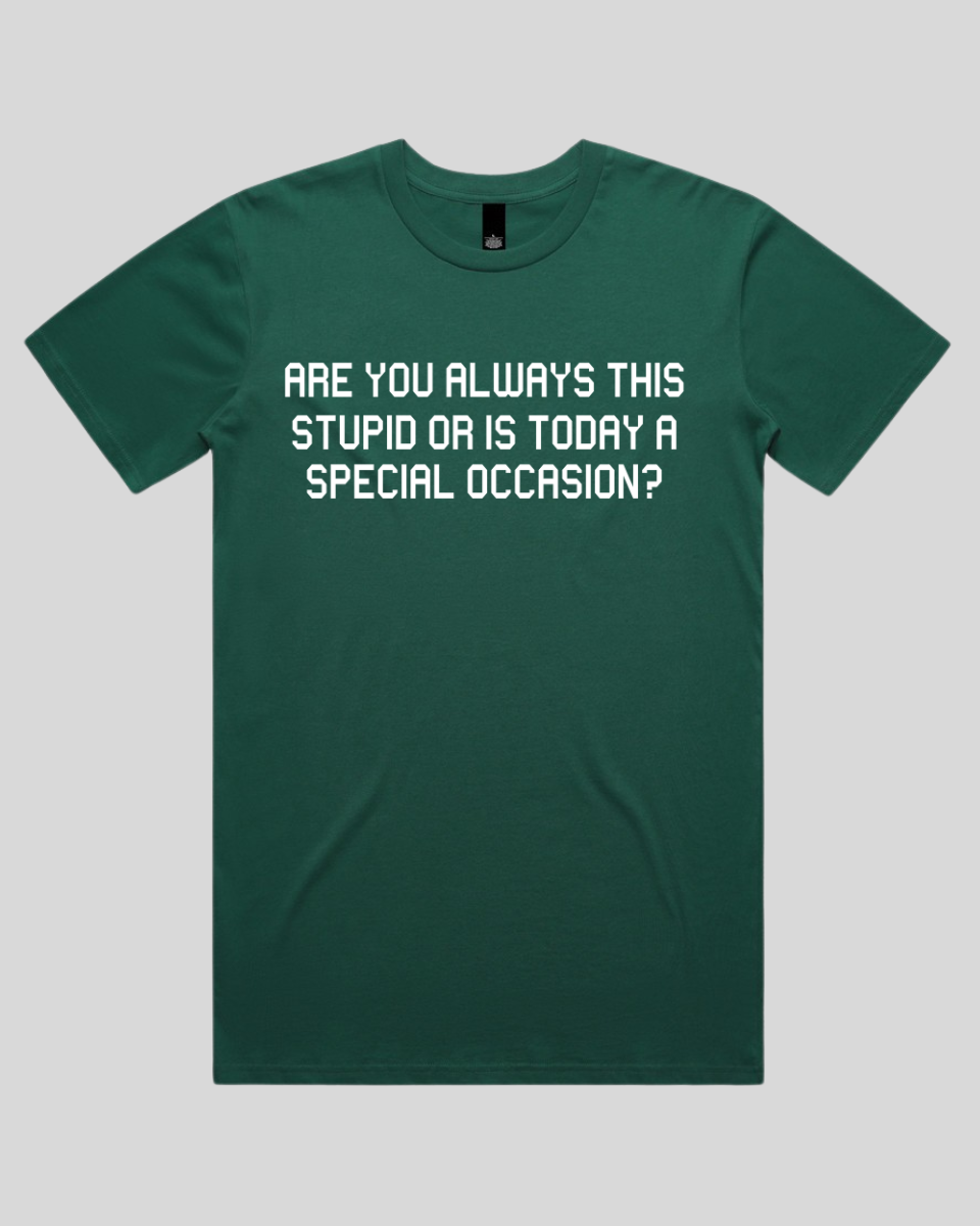 Are you always this stupid Men's T-Shirt