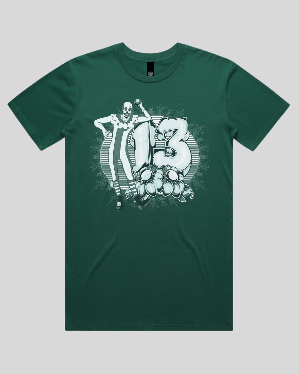 Lucky 13 Clown Men's T-Shirt