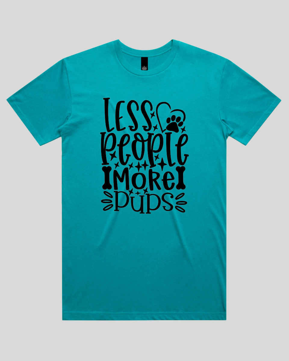 Less People More Pups Men's T-Shirt