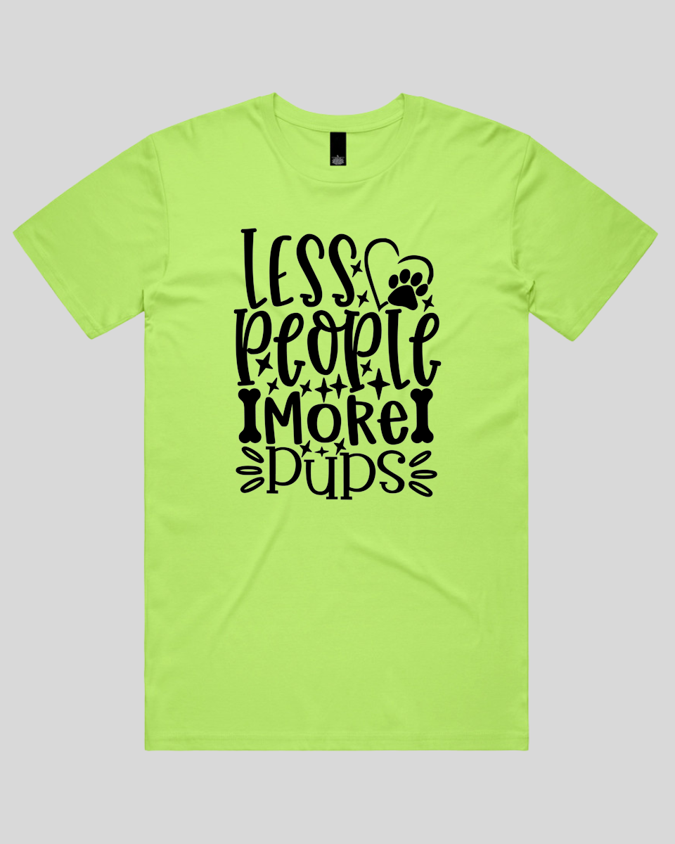Less People More Pups Men's T-Shirt
