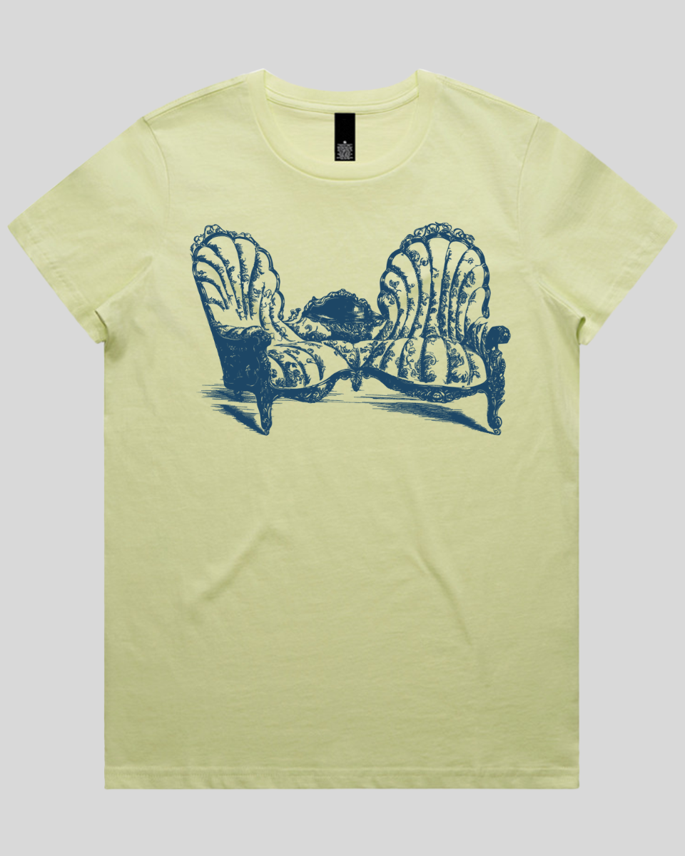 Antique Bloom Sofa Women's T-Shirt