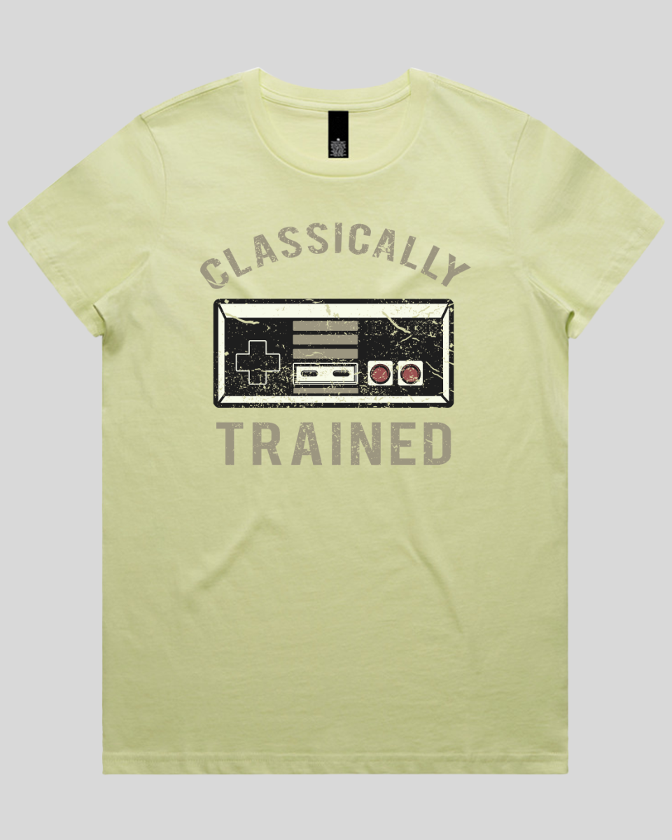 Classically Trained Distressed Women's T-Shirt