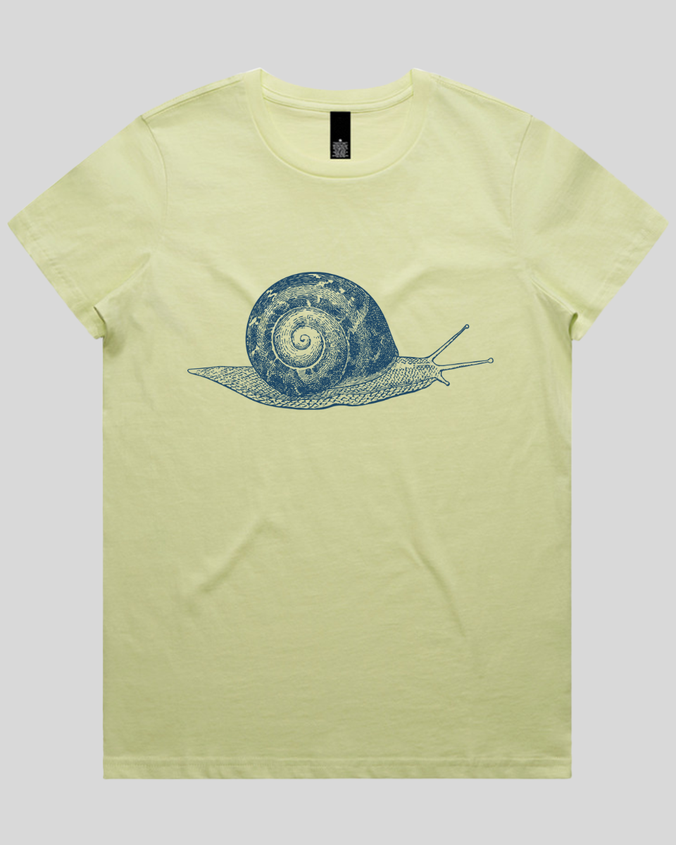 Spiral Snail Crawl Women's T-Shirt