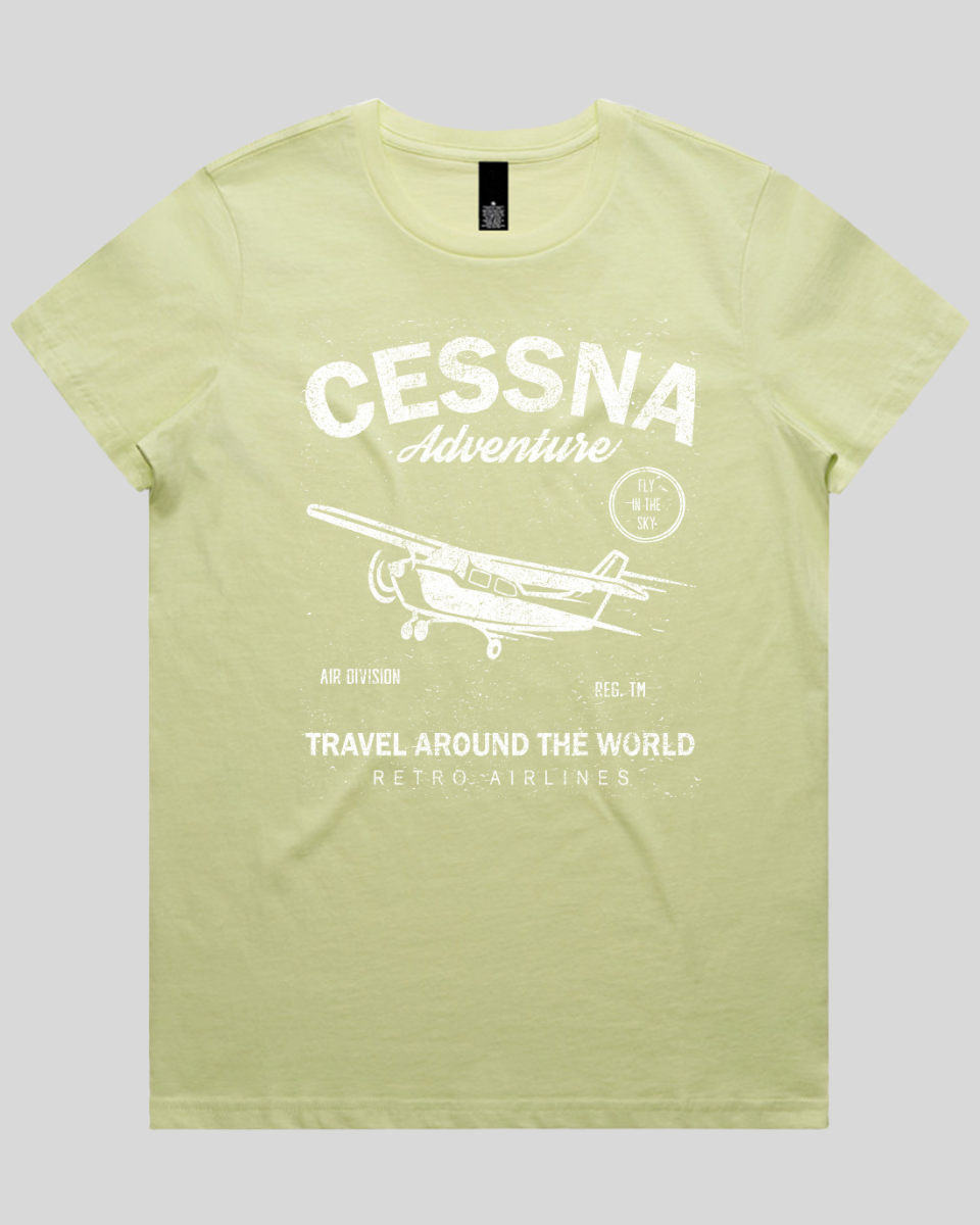 Cessna Distressed Women's T-Shirt